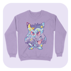 Magical Silhouettes Gengar Sweatshirt