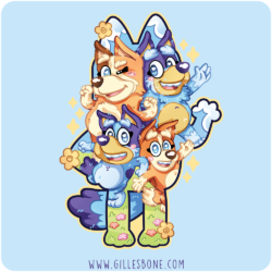 Magical Silhouettes Bluey Sweatshirt