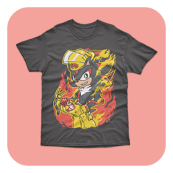 Fireman Shadow T-Shirt