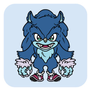 Nya Nya Neko Werehog Enamel Pin [Sonic Cage Dome Collab]