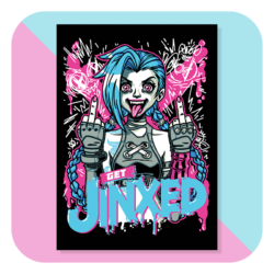 Arcane Get Jinxed A4 Print