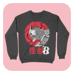 The Kaiju No 8 (Black Variant) Sweatshirt