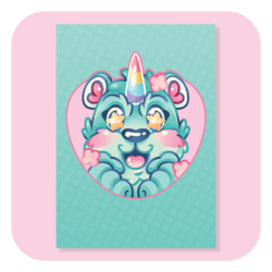Cubbie Love A4 Print