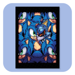 I’ll Be Back Sonic A4 Print