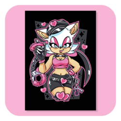 Police Officer Rouge A4 Print
