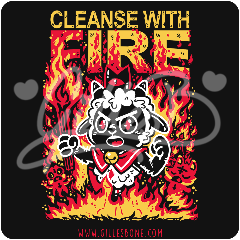 Cleanse With Fire Sweatshirt - Image 2