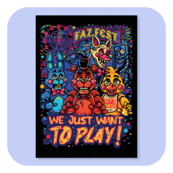 We Just Want To Play A4 Print