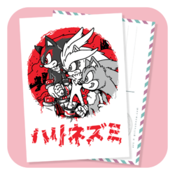 The Hedgehogs Postcard