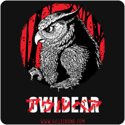 The Owl Bear (Black Variant) T-Shirt