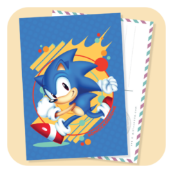 SonicCageDome Mania Postcard