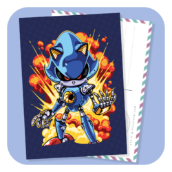 Long Time No See Sonic Postcard