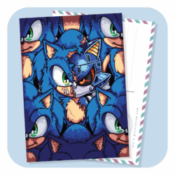 I’ll Be Back Sonic Postcard