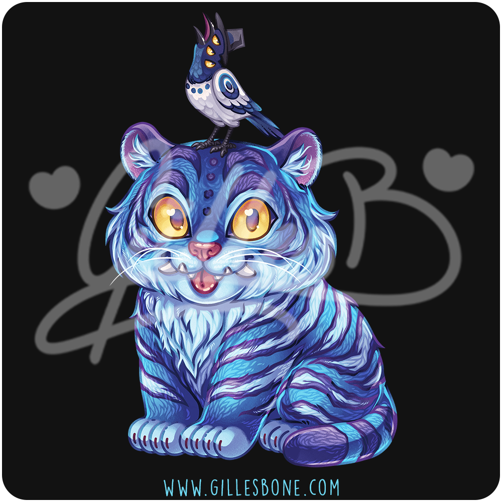 Tiger and the Magpie T-Shirt - Image 2