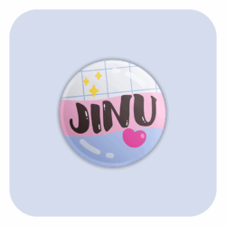 Kpop Demon Hunters Jinu Badge Button