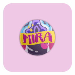 Kpop Demon Hunters Mira Badge Button