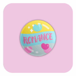 Kpop Demon Hunters Romance Saja Badge Button