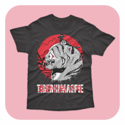 The Tiger And Magpie (Black Variant) T-Shirt