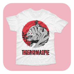 The Tiger And Magpie (White Variant) T-Shirt