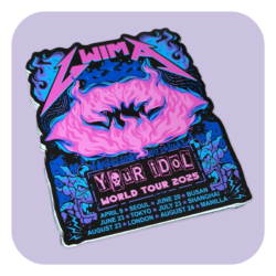 GwiMa Your Idol 2025 Tour Waterproof Sticker