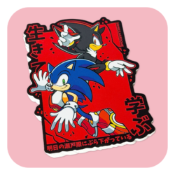 SonicCageDome Live And Learn Waterproof Sticker