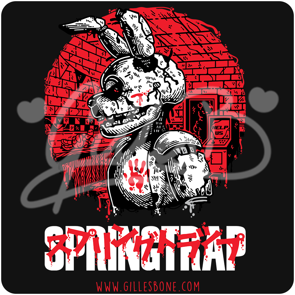 The Springtrap (Black Variant) Sweatshirt - Image 2