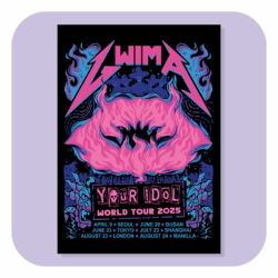 GwiMa Your Idol 2025 Tour A4 Print