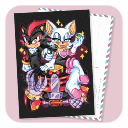 Team Dark Postcard