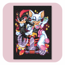 Team Dark A4 Print
