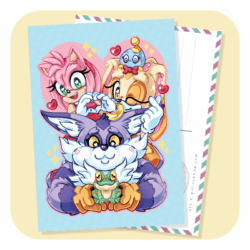 Team Rose Postcard