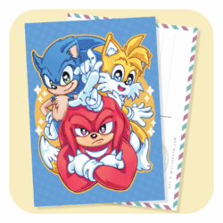 Team Sonic Postcard