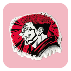 The King Of Curses Waterproof Sticker