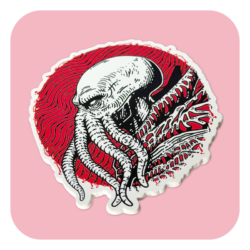 The Mind Flayer Waterproof Sticker