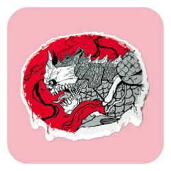 Kaiju No 8 Waterproof Sticker