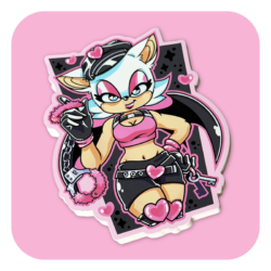 Police Officer Rouge Waterproof Sticker