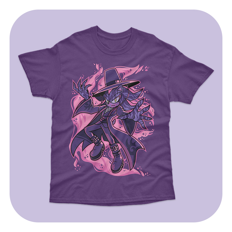 SonicCageDome Your Idol Shadow T-Shirt - Image 3