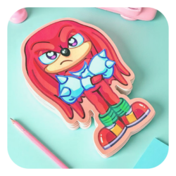 Nya Nya Neko Knuckles Waterproof Sticker