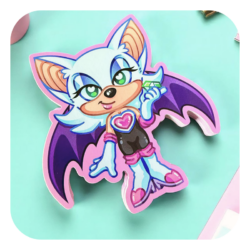 Nya Nya Neko Rouge Waterproof Sticker