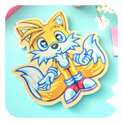 Nya Nya Neko Tails Waterproof Sticker