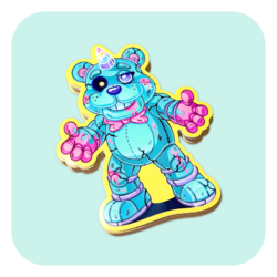 Cubbie Cosplay Fazbear Waterproof Sticker