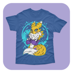 Furry Pin Up Renamon T-Shirt