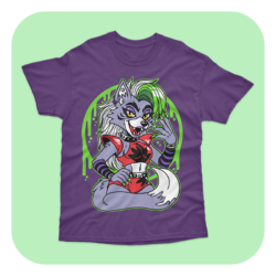 Furry Pin Up Roxanne T-Shirt