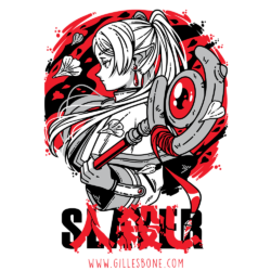 The Slayer (White Variant) T-Shirt