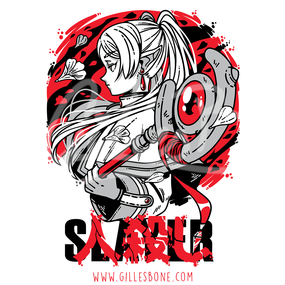 The Slayer (White Variant) T-Shirt - Image 2