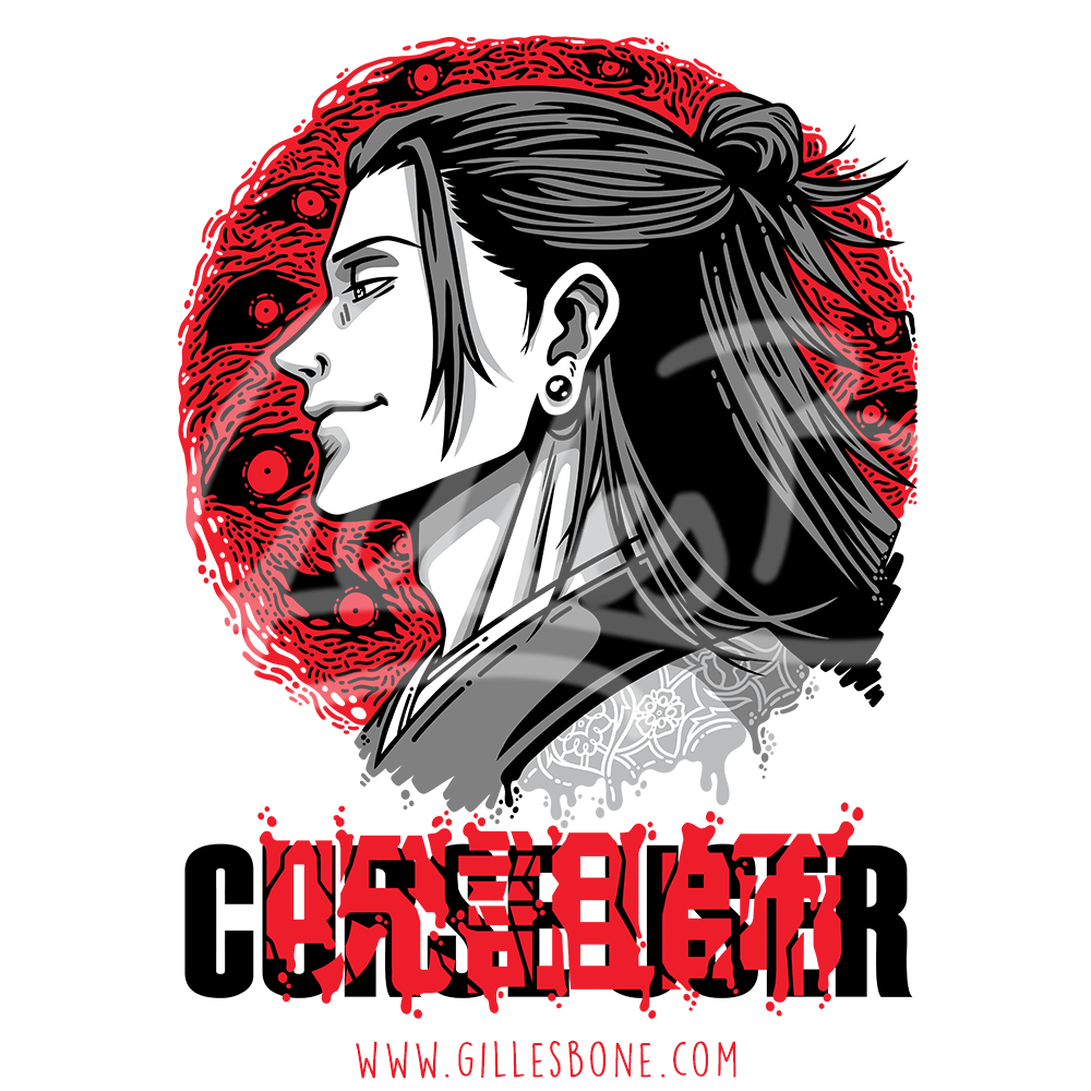 The Curse User (White Variant) T-Shirt - Image 2