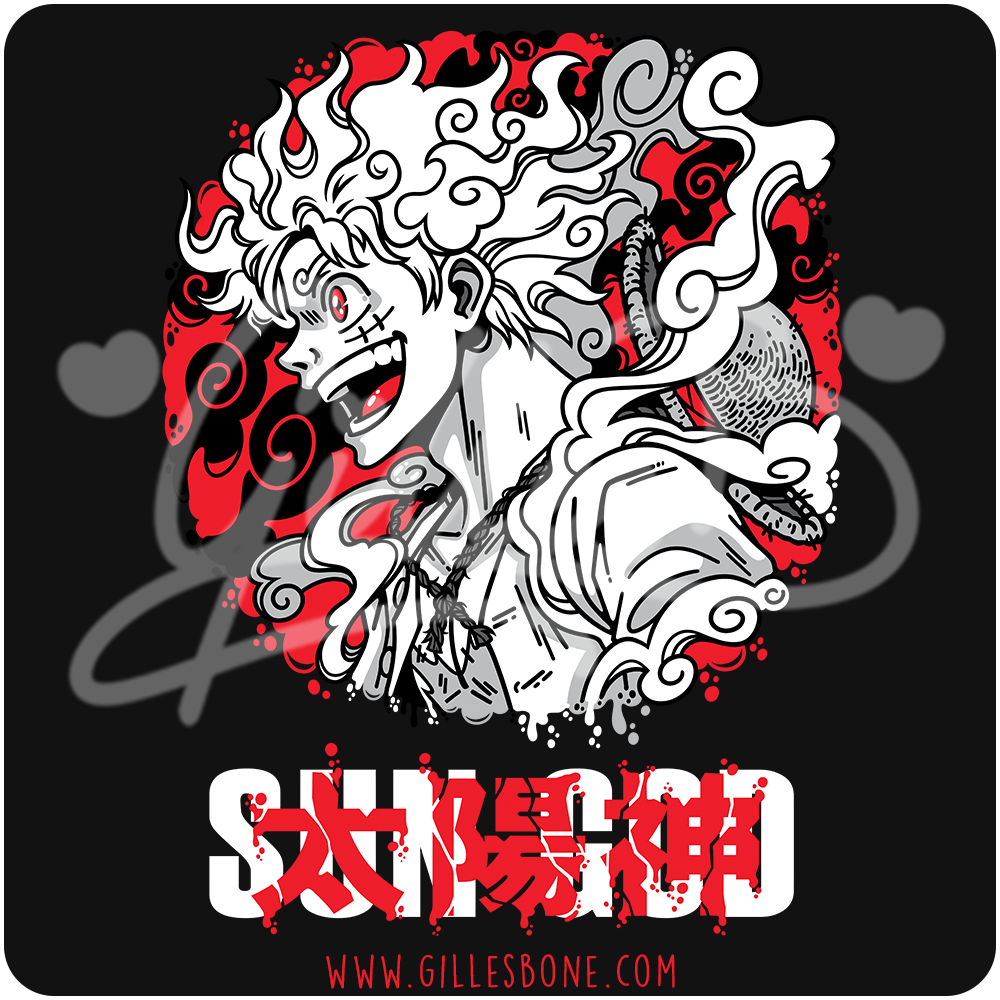 The Sun God (Black Variant) T-Shirt - Image 2