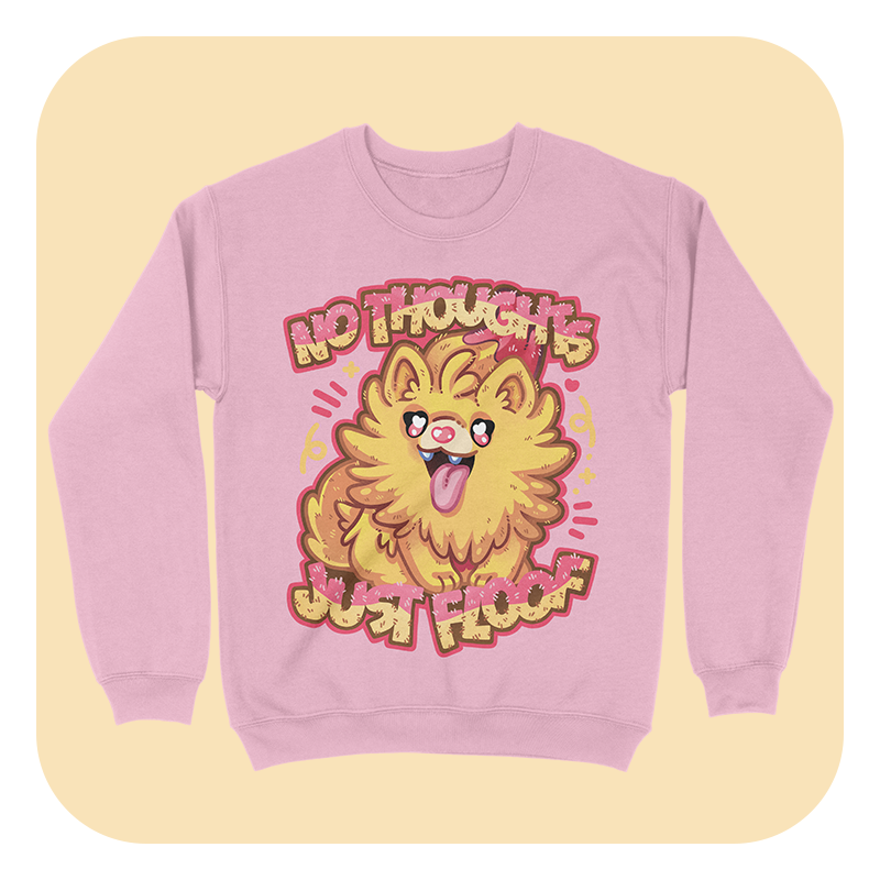 No Thoughts Just Floof Sweatshirt - Image 5