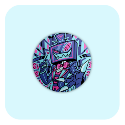 Brighter Badge Button