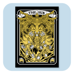 The Sun Tarot A4 Foil Print (Limited Edition)