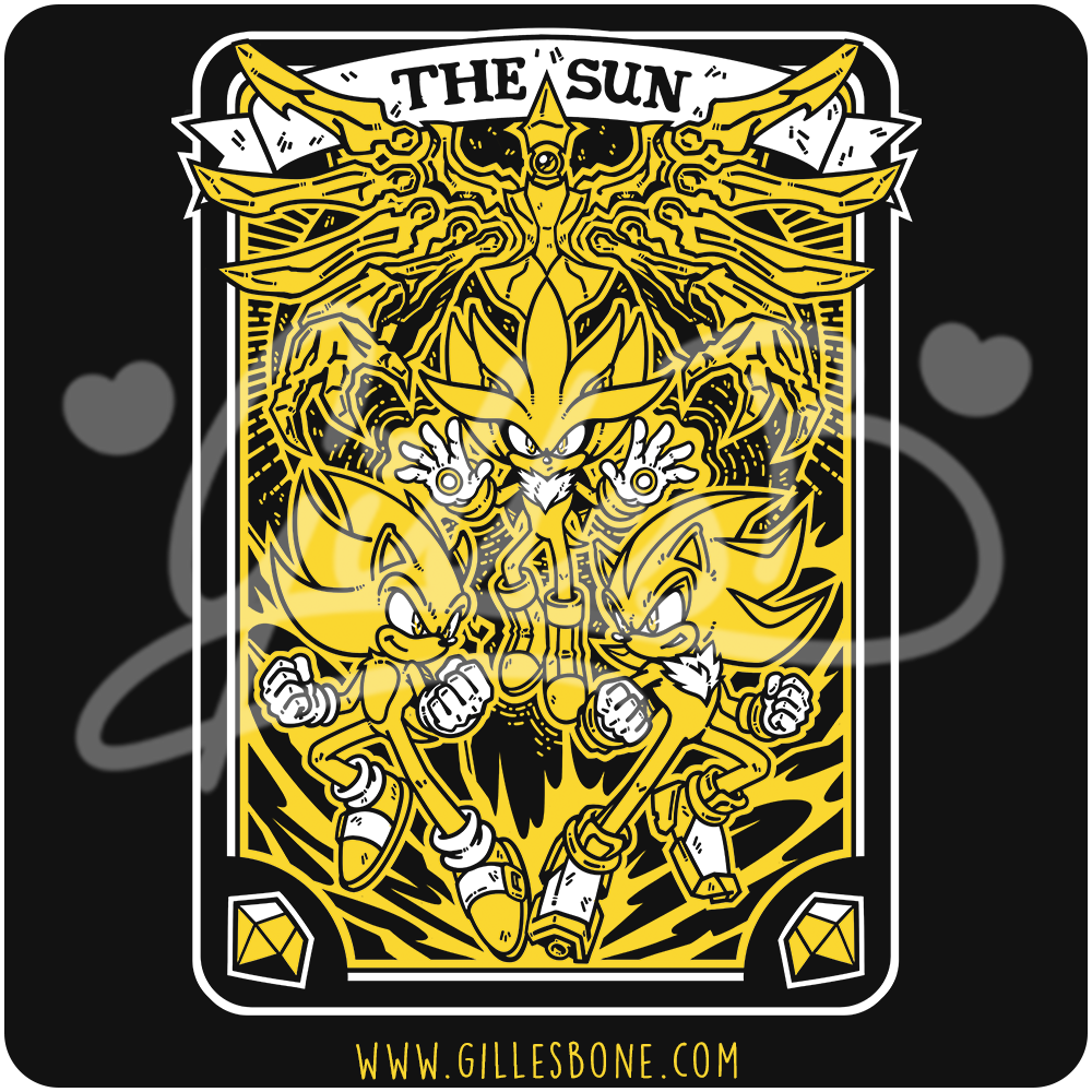 The Sun Tarot Sweatshirt - Image 2