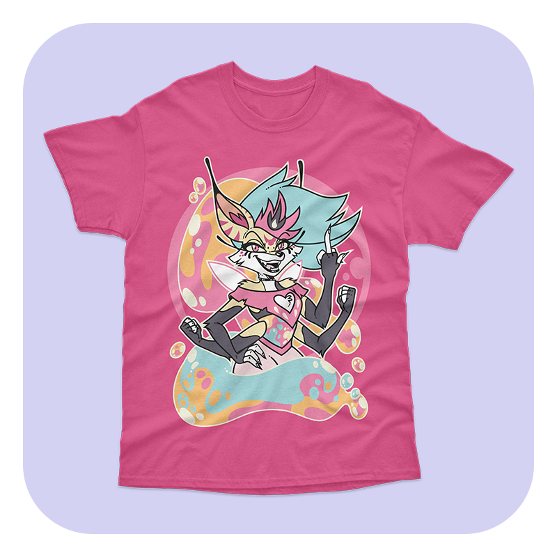 Cotton Candy Queen T-Shirt - Image 3